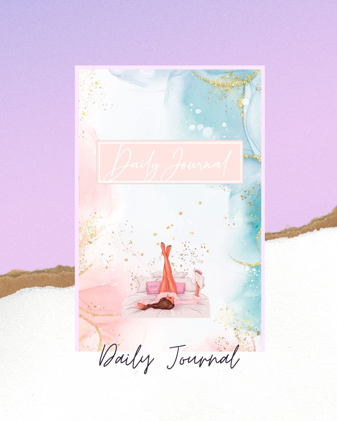 Daily Journal - A5 Size | Dive Deep with Guided Prompts & Mindful Activities