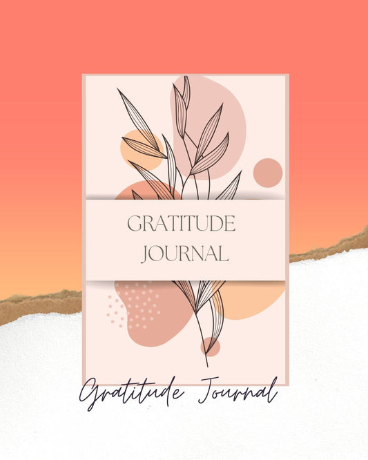 Daily Gratitude Journal - A5 Size | Cultivate Positivity & Self-Awareness Every Day